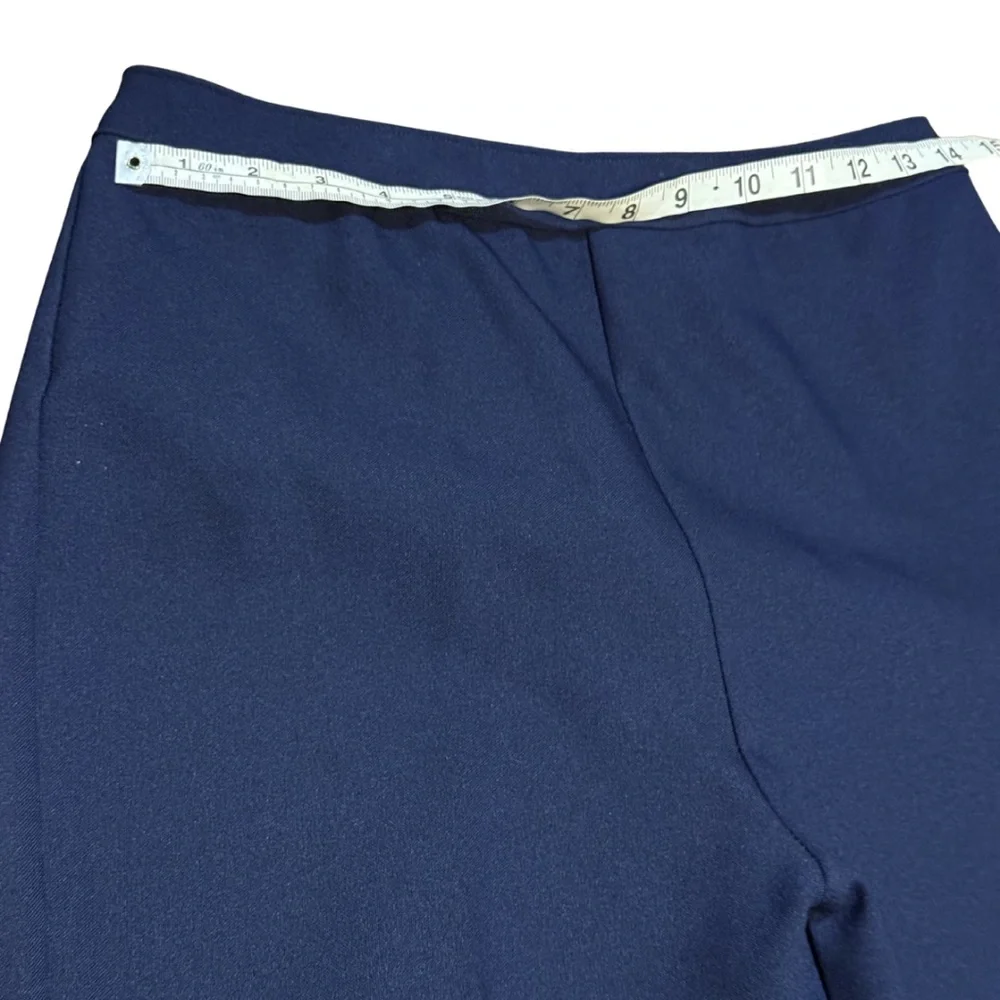 Bend Over Levi Strauss Navy Blue Sz 14 NWT Vintage USA Pull-On Trouser Pants‎